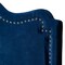 Baxton Studio Nadeen Royal Blue Velvet Upholstered Queen Size Headboard 156-9345 - alternate 2